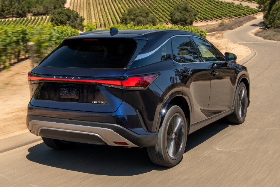 Formatki PPF do karoserii Lexus RX 350 (2022) – zestaw
