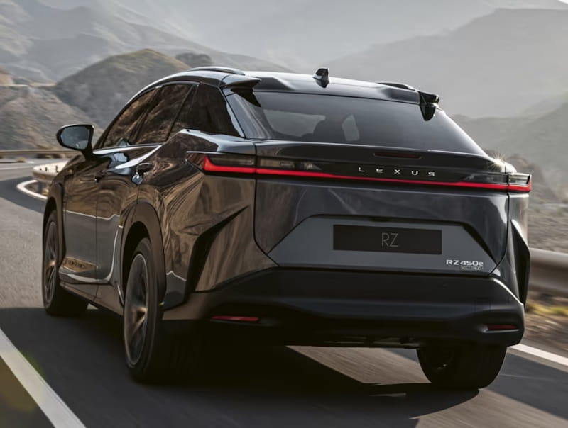 Formatki PPF do karoserii Lexus RZ (2023) – zestaw