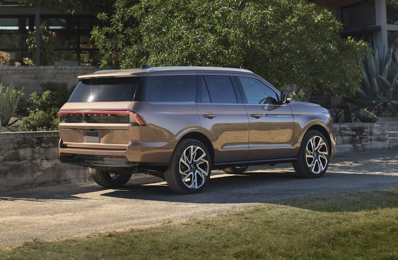 Formatki PPF do karoserii Lincoln Navigator (2025) – zestaw
