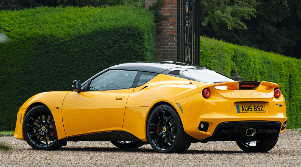 Formatki PPF do karoserii Lotus Evora 400 (2017) – zestaw