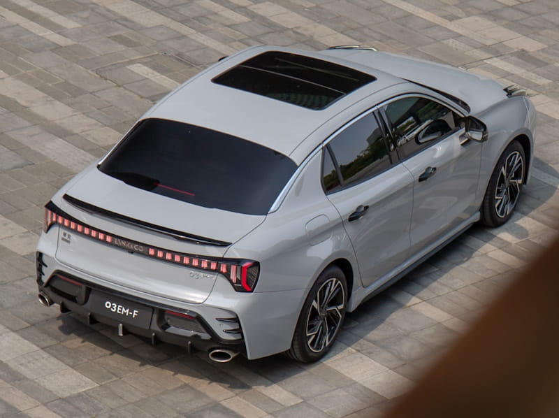 Formatki PPF do karoserii Lynk&Co 03 (2023) – zestaw