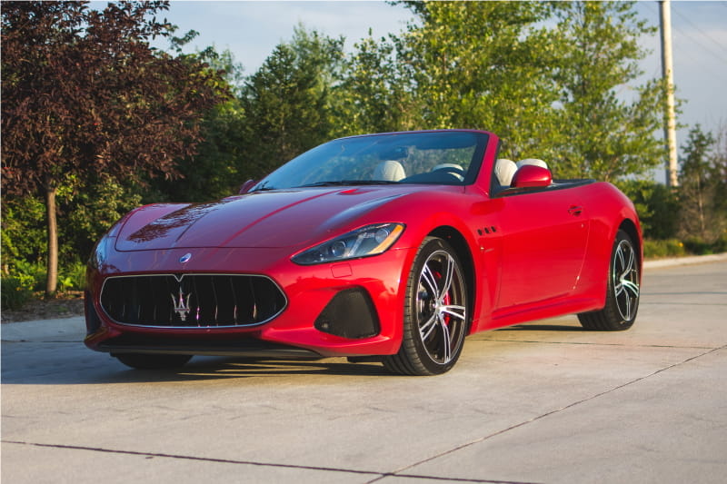 Formatki PPF do karoserii Maserati Gran Turismo MC Convertible (2018) – zestaw