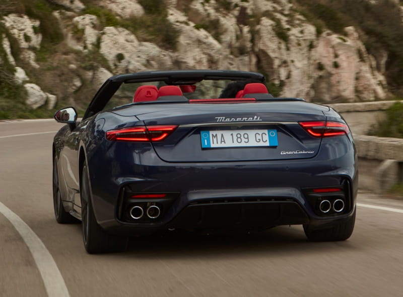 Formatki PPF do karoserii Maserati GranCabrio (2024) Trofeo – zestaw