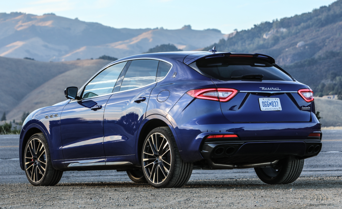 Formatki PPF do karoserii Maserati Levante Trofeo (2019) – zestaw