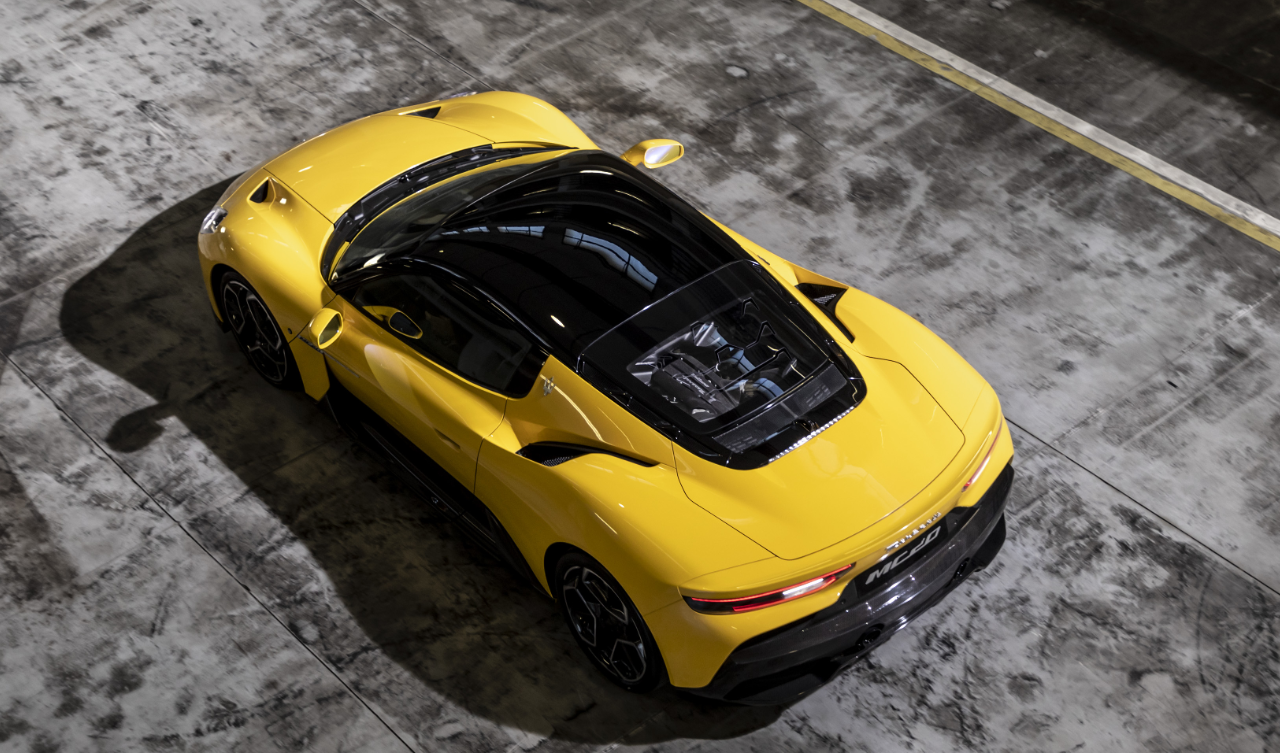 Formatki PPF do karoserii Maserati MC20 (2021) Coupe – zestaw