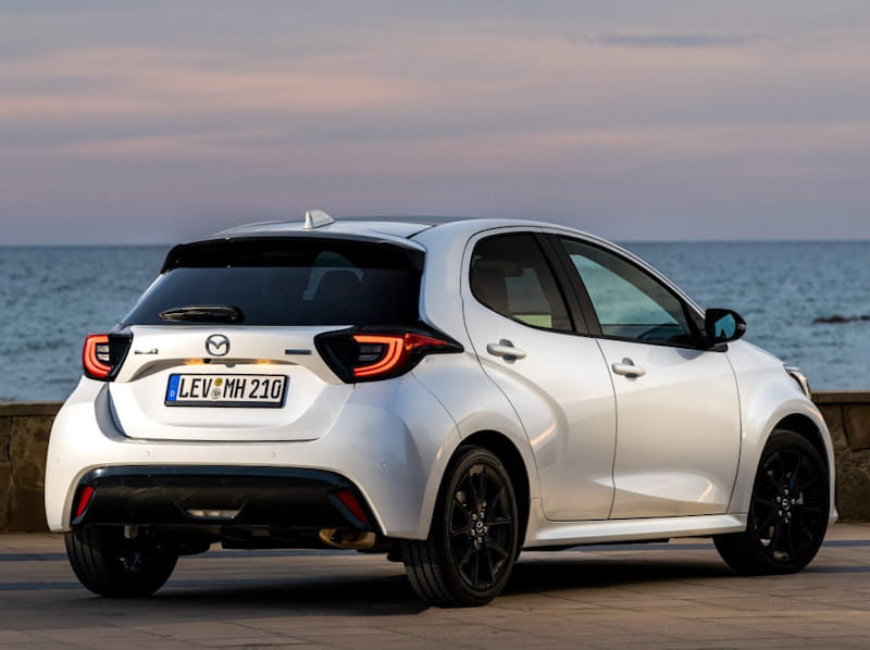 Formatki PPF do karoserii Mazda 2 (2024) Hybrid – zestaw