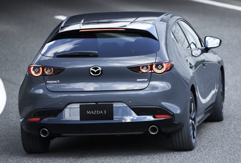 Formatki PPF do karoserii Mazda 3 (2019) Hatch – zestaw