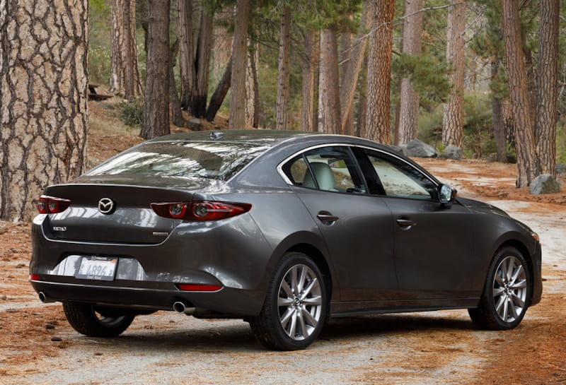 Formatki PPF do karoserii Mazda 3 (2019) Sedan – zestaw