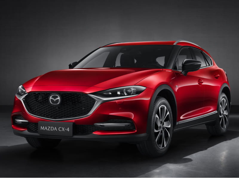 Formatki PPF do karoserii Mazda CX-4 (2019) – zestaw