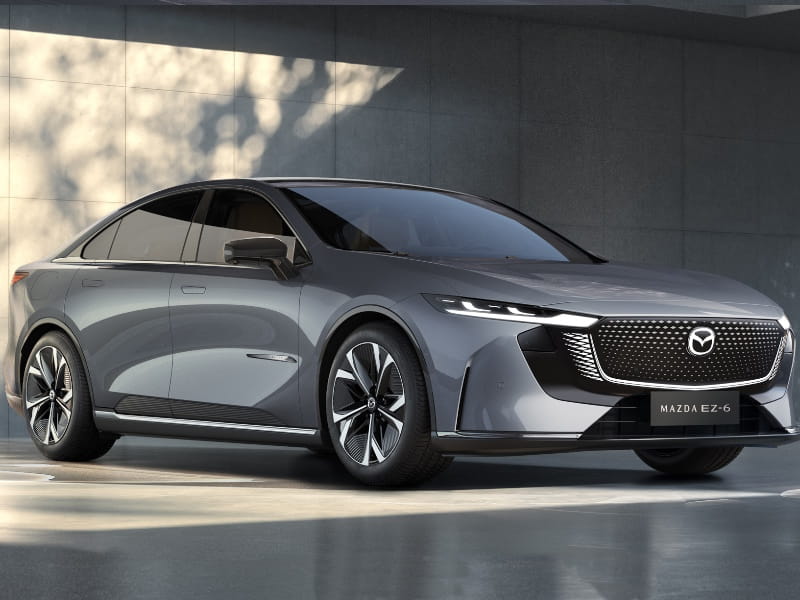 Formatki PPF do karoserii Mazda EZ-6 (2024) Pure Electric – zestaw