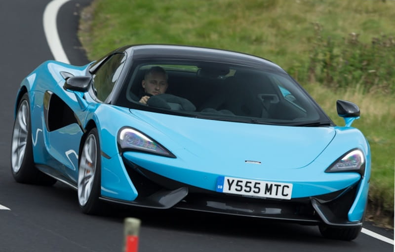 Formatki PPF do karoserii McLaren 570S (2017) Spider – zestaw