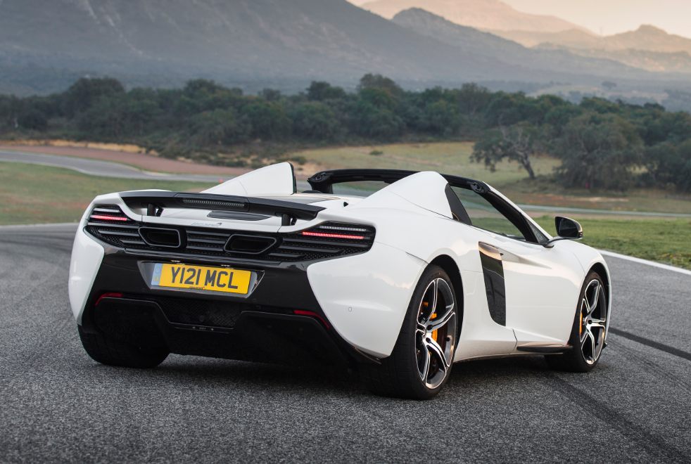 Formatki PPF do karoserii McLaren 650S Spyder (2014) – zestaw