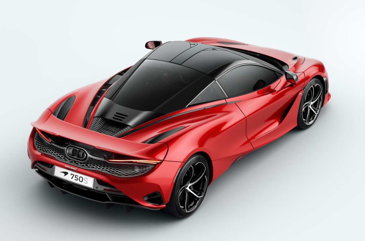 Formatki PPF do karoserii McLaren 750S (2023) Coupe – zestaw