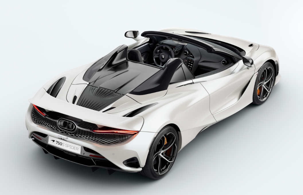 Formatki PPF do karoserii McLaren 750S Spider (2023) – zestaw