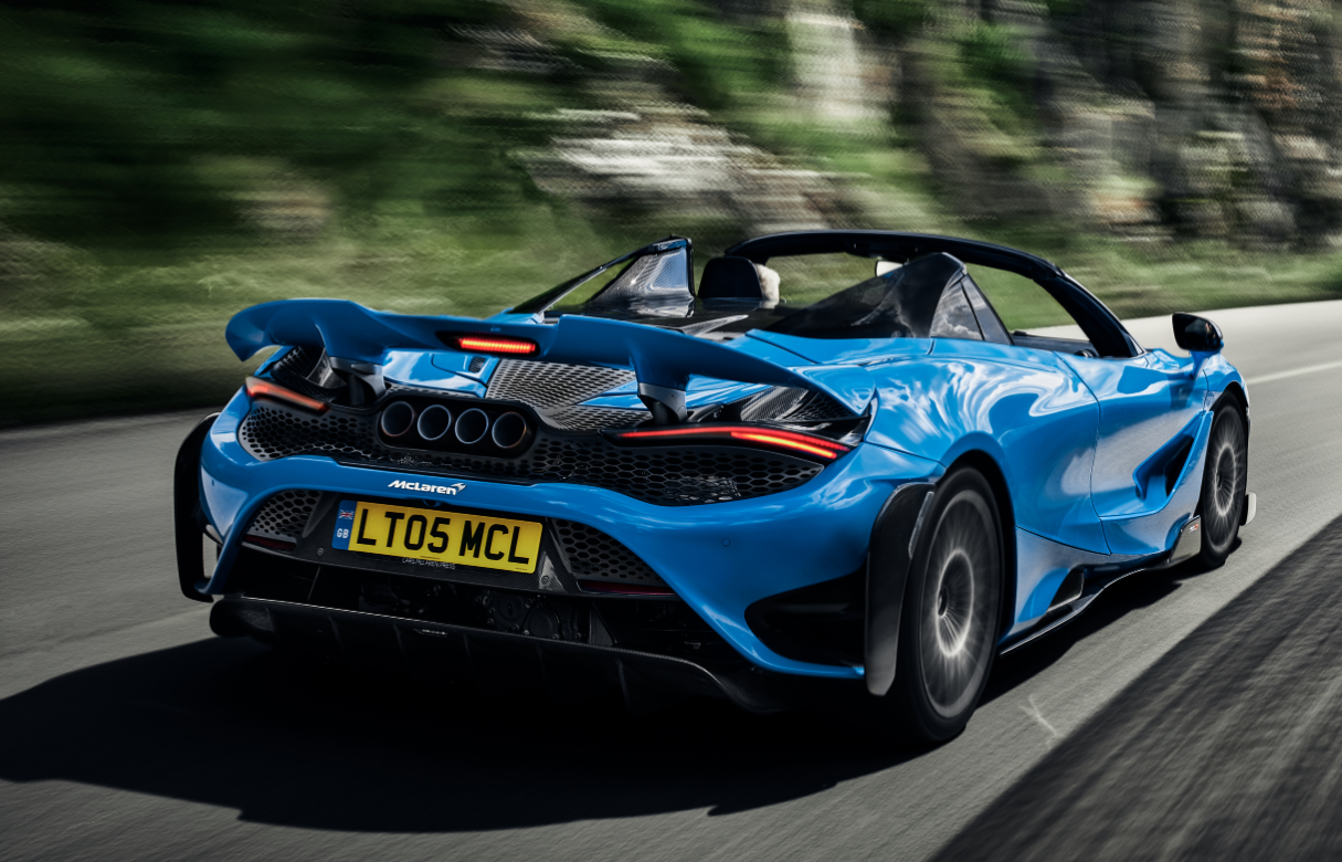 Formatki PPF do karoserii McLaren 765LT (2023) Base Spyder – zestaw