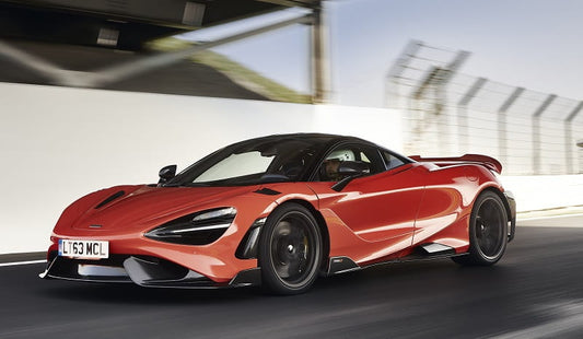 Formatki PPF do karoserii McLaren 765LT Coupe (2020) – zestaw