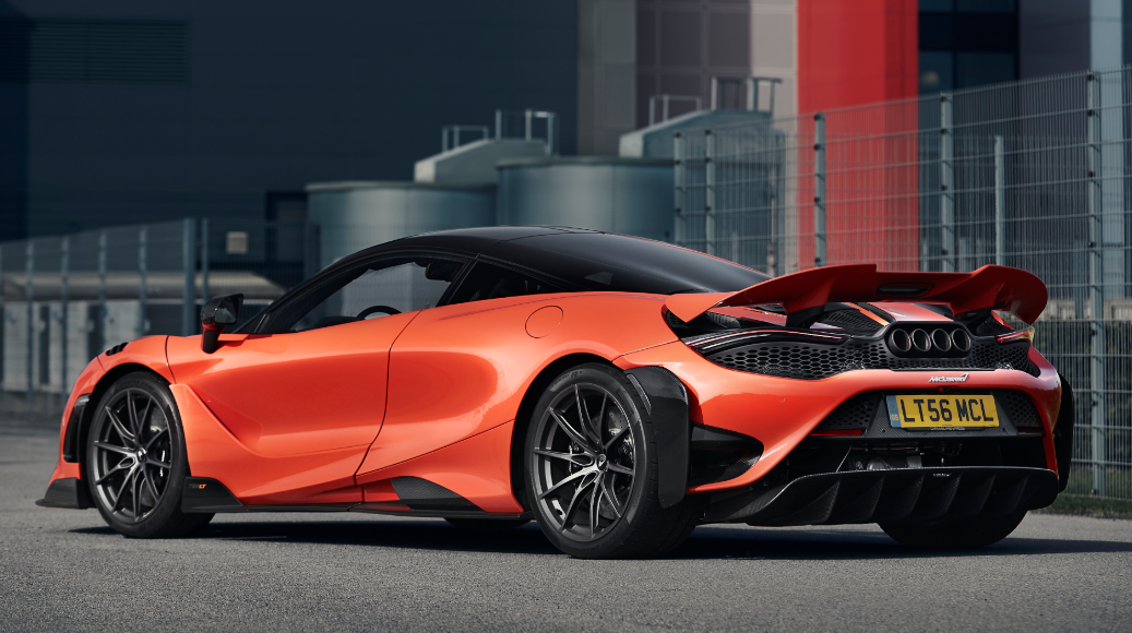 Formatki PPF do karoserii McLaren 765LT Coupe (2020) – zestaw
