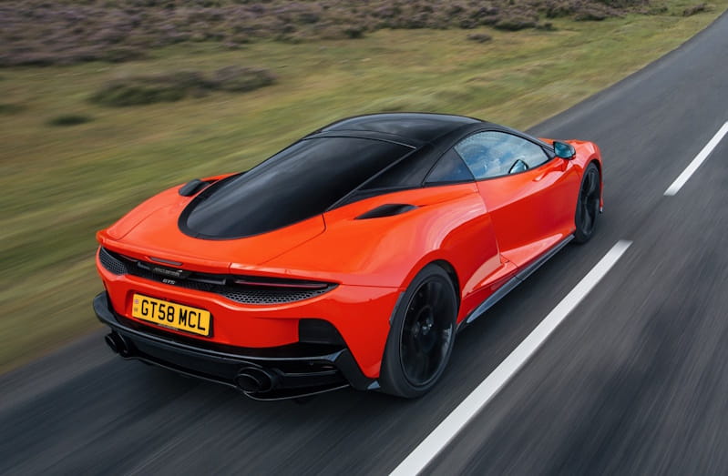 Formatki PPF do karoserii McLaren GTS (2024) – zestaw
