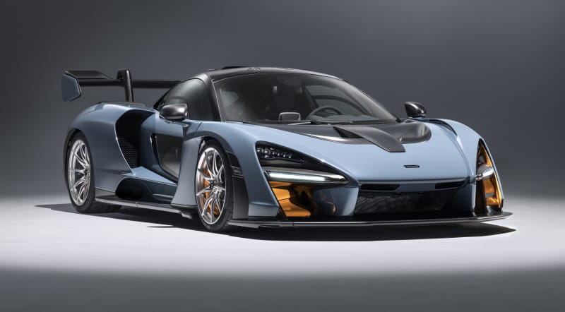 Formatki PPF do karoserii McLaren Senna (2019) – zestaw