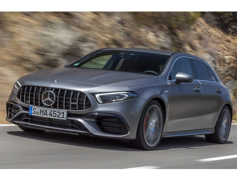 Formatki PPF do karoserii Mercedes-Benz A (2020) AMG A 45 S – zestaw