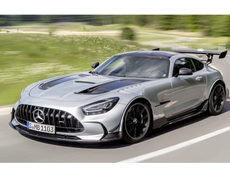 Formatki PPF do karoserii Mercedes-Benz AMG GT (2021) Black Series – zestaw