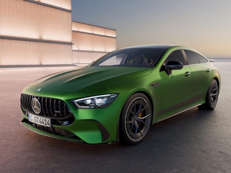 Formatki PPF do karoserii Mercedes-Benz AMG GT (2024) 63 S 4-Door Coupe – zestaw