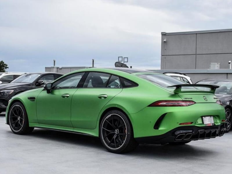 Formatki PPF do karoserii Mercedes-Benz AMG GT (2024) 63 S 4-Door Coupe – zestaw