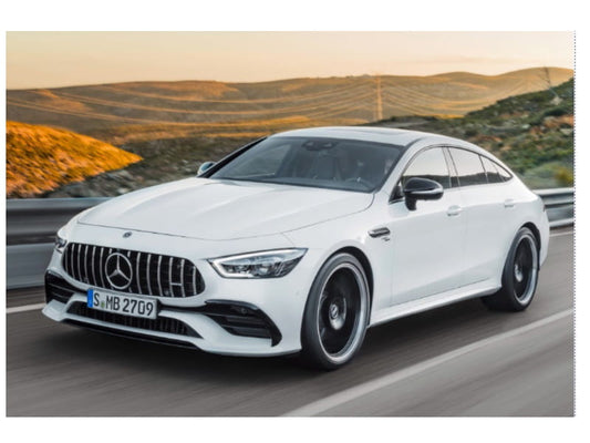 Formatki PPF do karoserii Mercedes-Benz AMG GT 53 (2019) 4-Door Coupe – zestaw