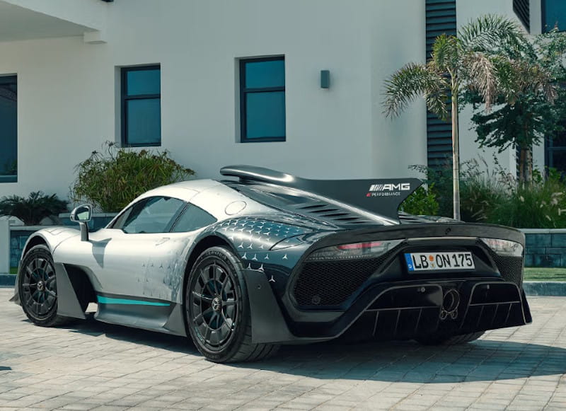 Formatki PPF do karoserii Mercedes-Benz AMG ONE (2025) – zestaw
