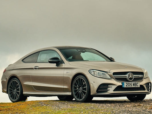 Formatki PPF do karoserii Mercedes-Benz C-Class (2018) AMG Coupe – zestaw