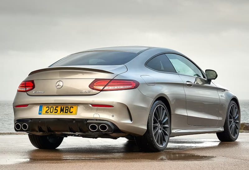 Formatki PPF do karoserii Mercedes-Benz C-Class (2018) AMG Coupe – zestaw