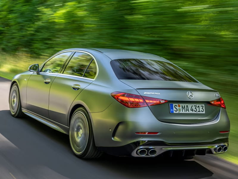 Formatki PPF do karoserii Mercedes-Benz C-Class (2022) 43 AMG – zestaw