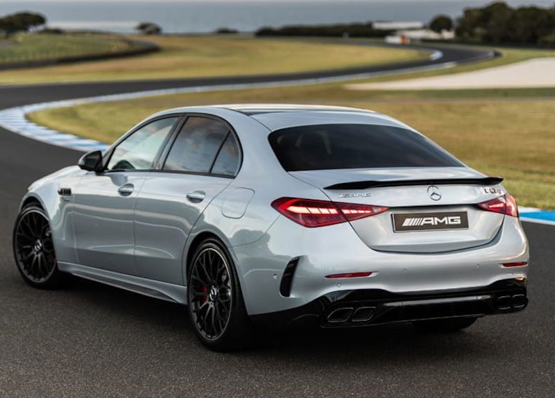 Formatki PPF do karoserii Mercedes-Benz C-Class (2022) AMG 63 S Performance – zestaw