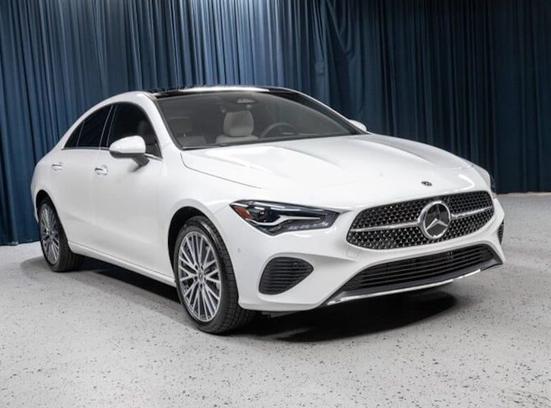 Formatki PPF do karoserii Mercedes-Benz CLA (2024) – zestaw