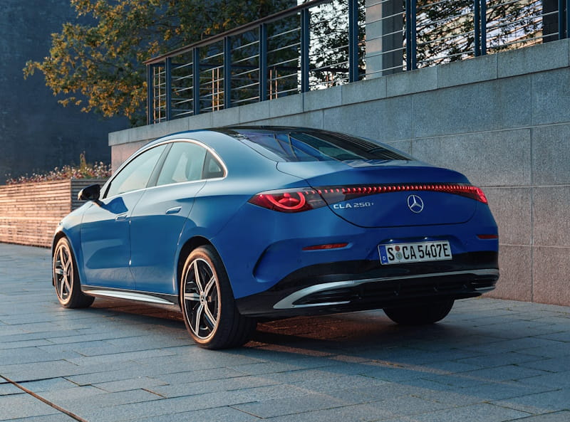 Formatki PPF do karoserii Mercedes-Benz CLA EQ (2026) AMG – zestaw