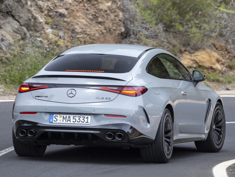 Formatki PPF do karoserii Mercedes-Benz CLE (2024) AMG 53 Coupe – zestaw