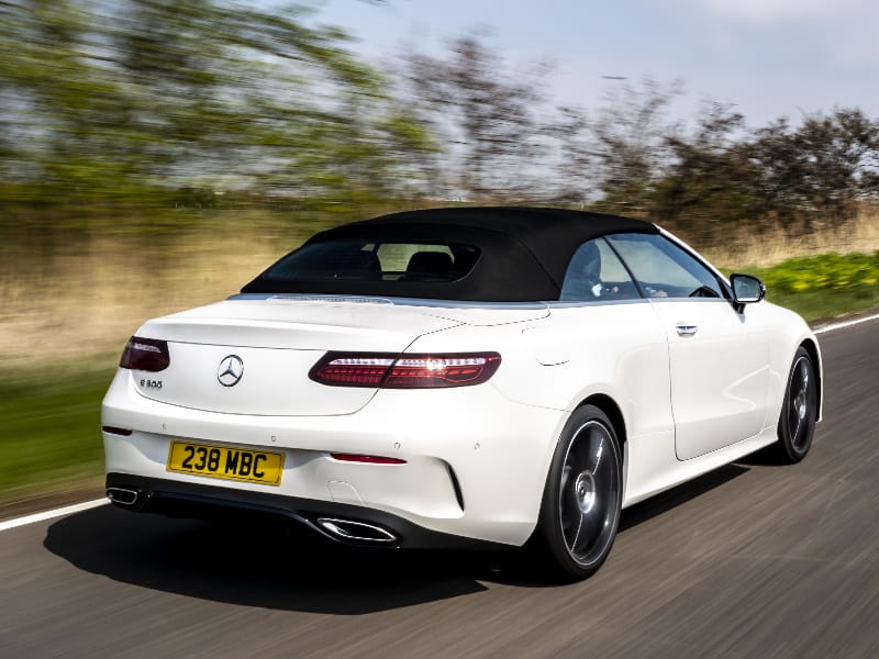 Formatki PPF do karoserii Mercedes-Benz E-Class (2023) Cabrio – zestaw