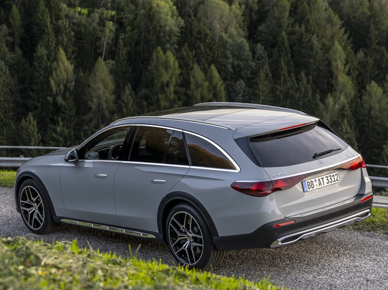 Formatki PPF do karoserii Mercedes-Benz E-Class (2025) 450 4MATIC All-Terrain – zestaw