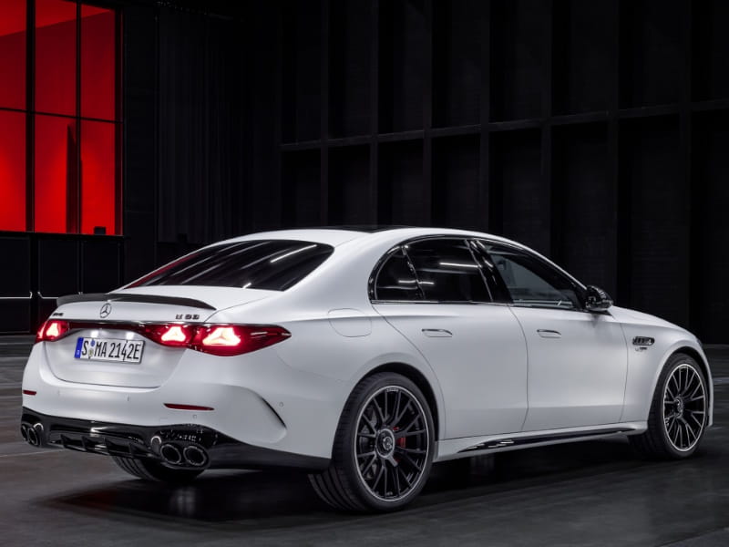 Formatki PPF do karoserii Mercedes-Benz E-Class (2025) 53 Hybrid Sedan – zestaw