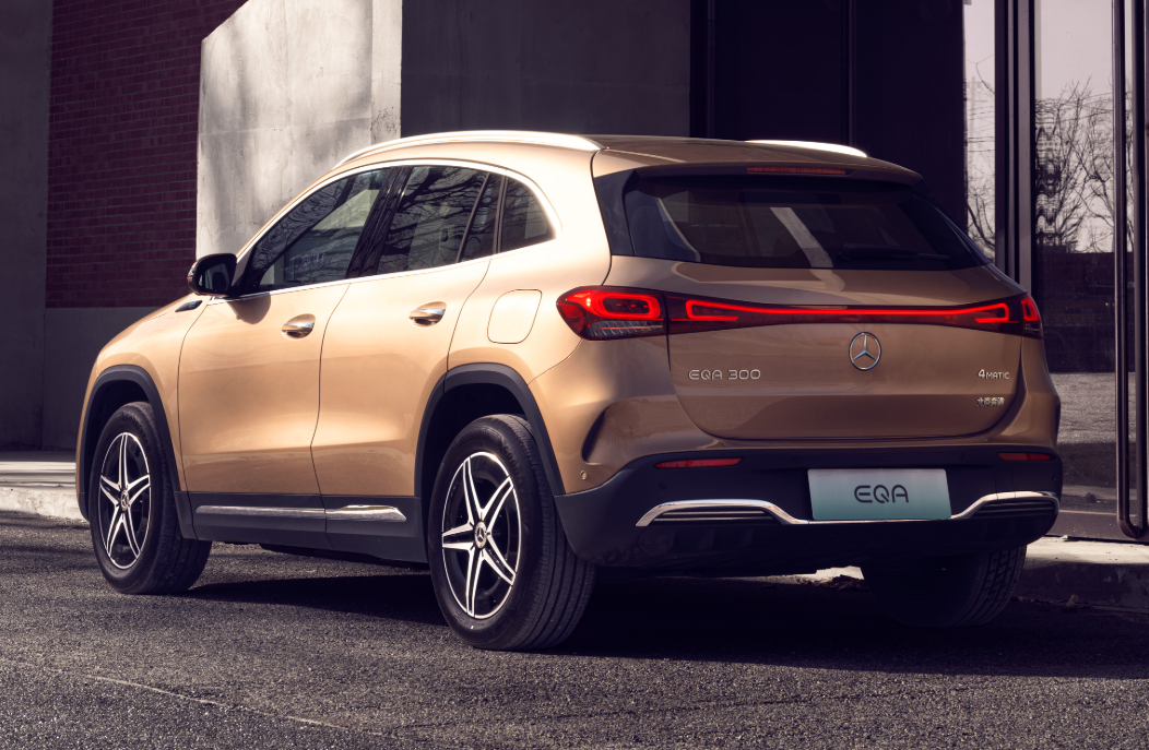 Formatki PPF do karoserii Mercedes-Benz EQA (2021) AMG – zestaw