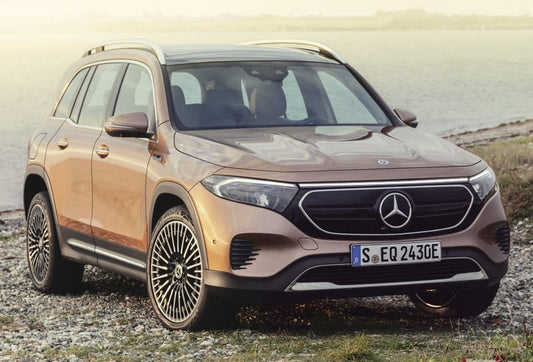 Formatki PPF do karoserii Mercedes-Benz EQB (2021) – zestaw