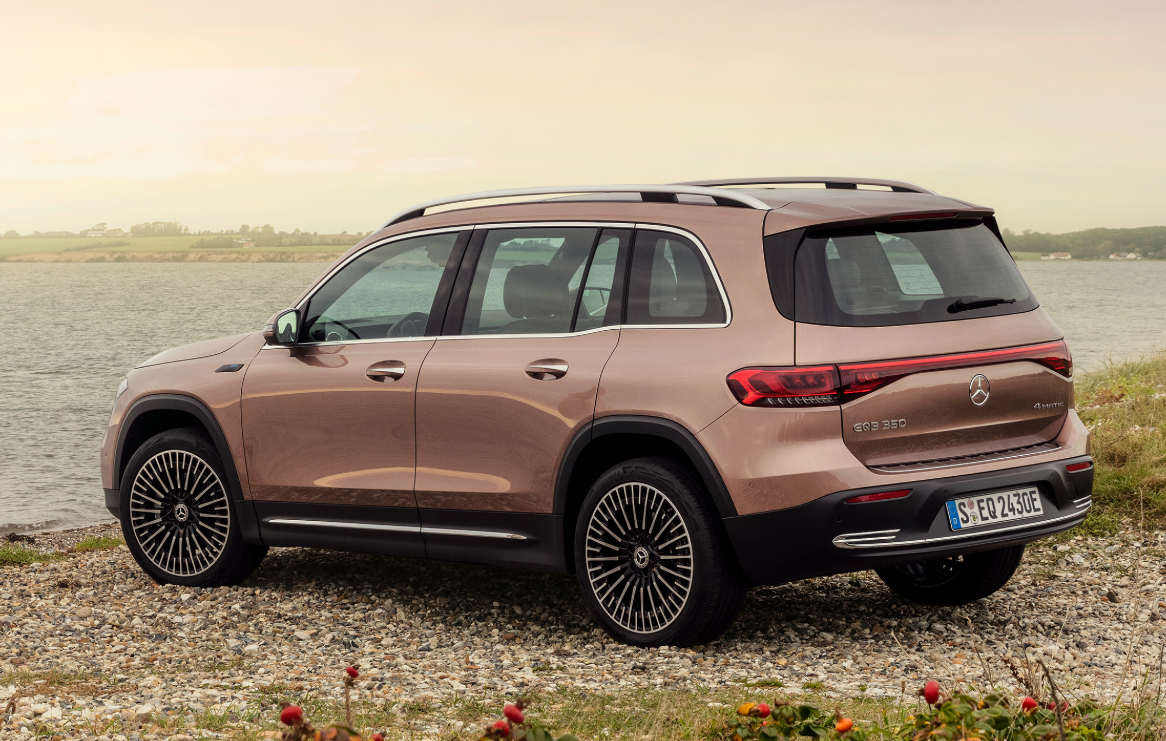 Formatki PPF do karoserii Mercedes-Benz EQB (2021) – zestaw