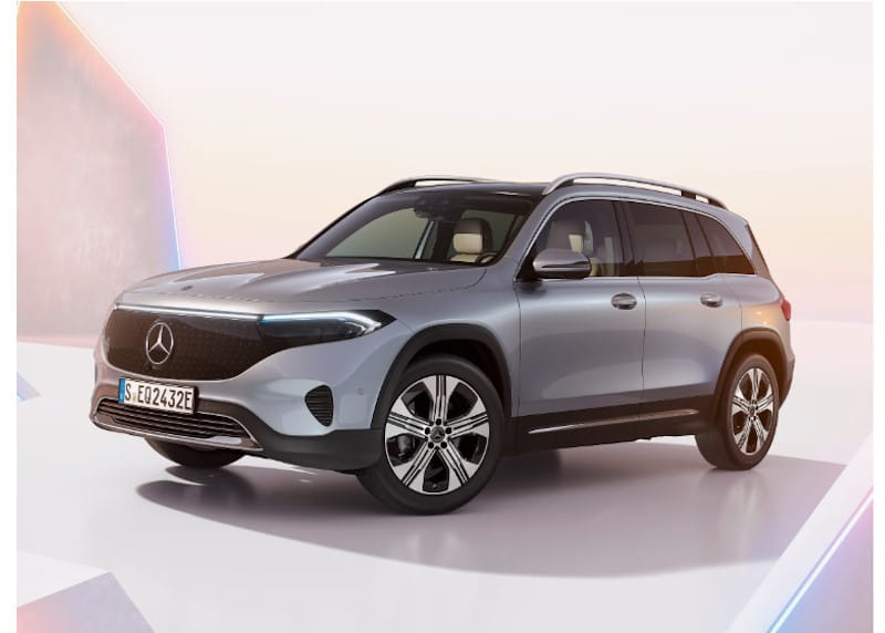 Formatki PPF do karoserii Mercedes-Benz EQB (2024) 300 Base – zestaw