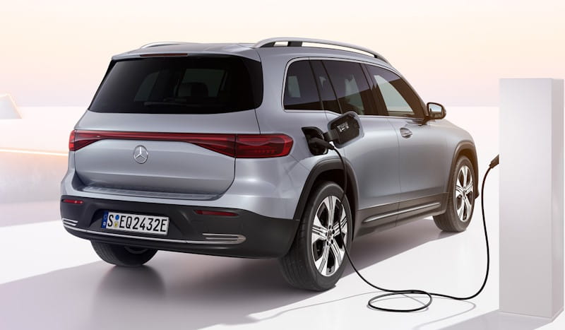 Formatki PPF do karoserii Mercedes-Benz EQB (2024) 300 Base – zestaw