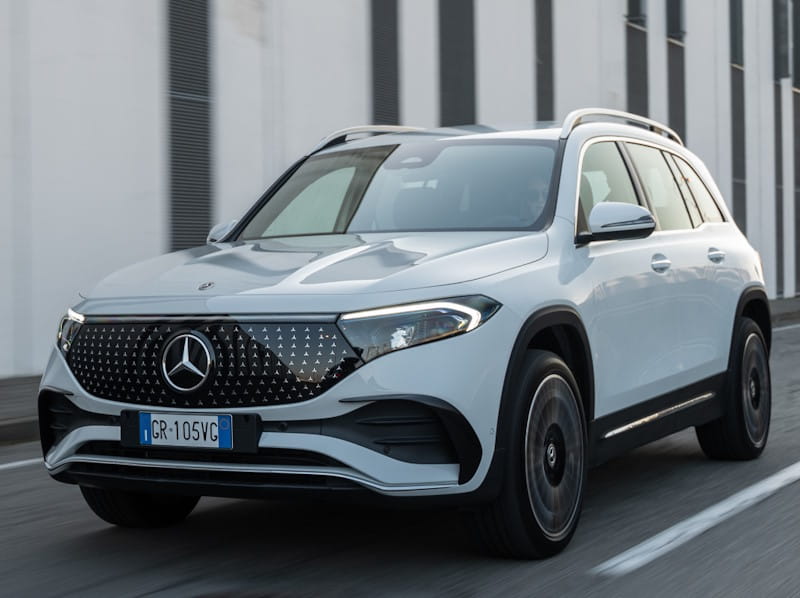 Formatki PPF do karoserii Mercedes-Benz EQB (2024) AMG Line – zestaw