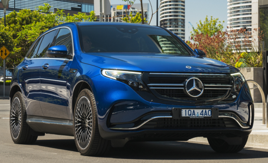 Formatki PPF do karoserii Mercedes-Benz EQC (2020) AMG – zestaw