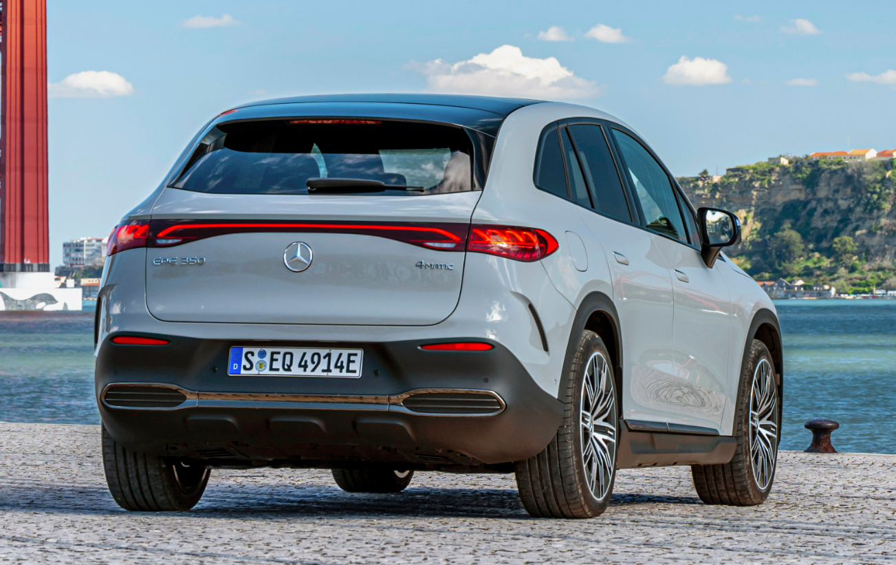 Formatki PPF do karoserii Mercedes-Benz EQE (2023) SUV AMG Line – zestaw