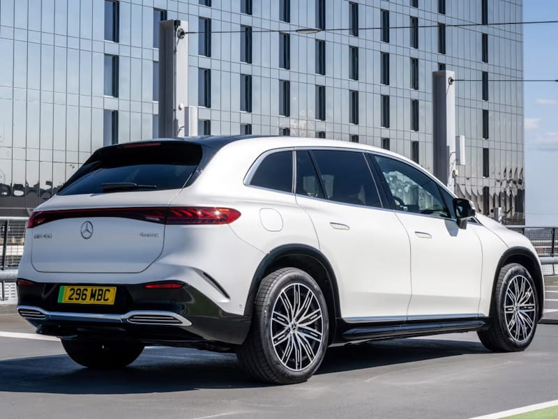 Formatki PPF do karoserii Mercedes-Benz EQS (2022) AMG SUV – zestaw