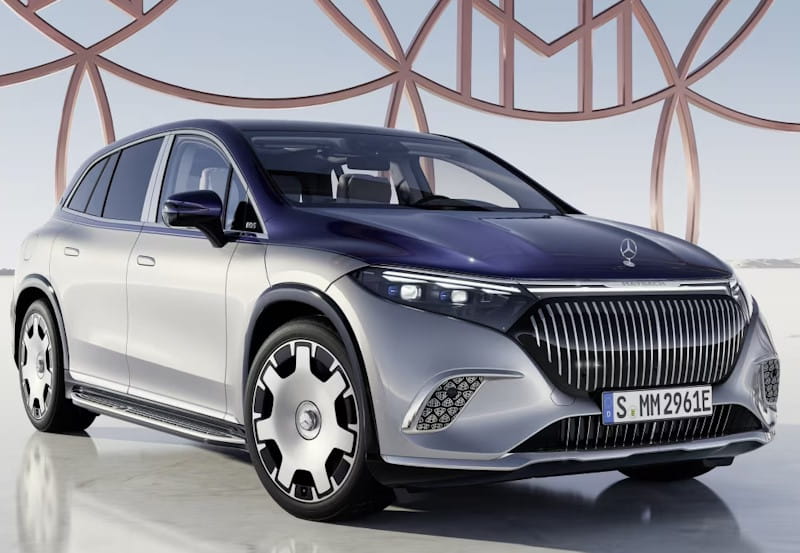 Formatki PPF do karoserii Mercedes-Benz EQS (2024) Maybach SUV – zestaw