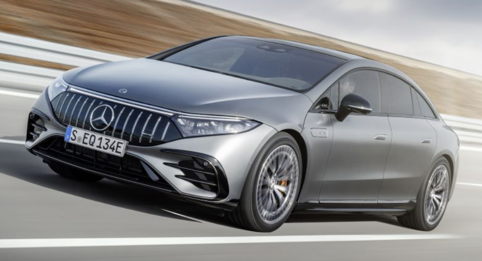 Formatki PPF do karoserii Mercedes-Benz EQS 450 (2021) AMG – zestaw